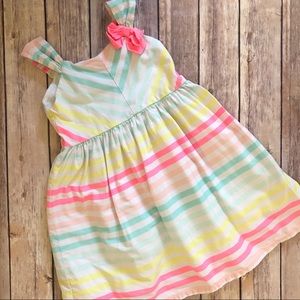 Gymboree Striped Dress 3t